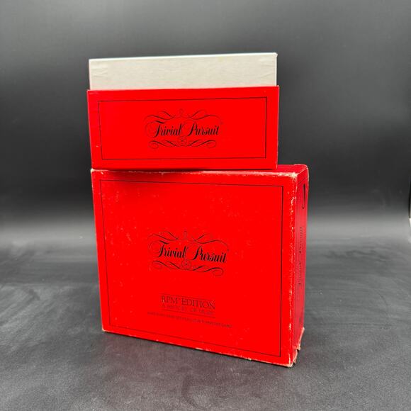 Trivial Pursuit RPM Edition A History of Music 1985 Subsidary Card Set 2 Boxes - Picture 1 of 3